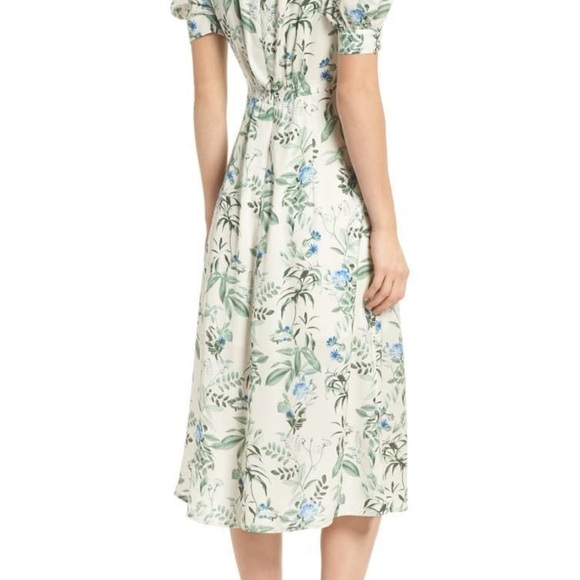GAL MEETS GLAM | Lauren Botanical Garden Print Midi Dress | 16 - Picture 4 of 6
